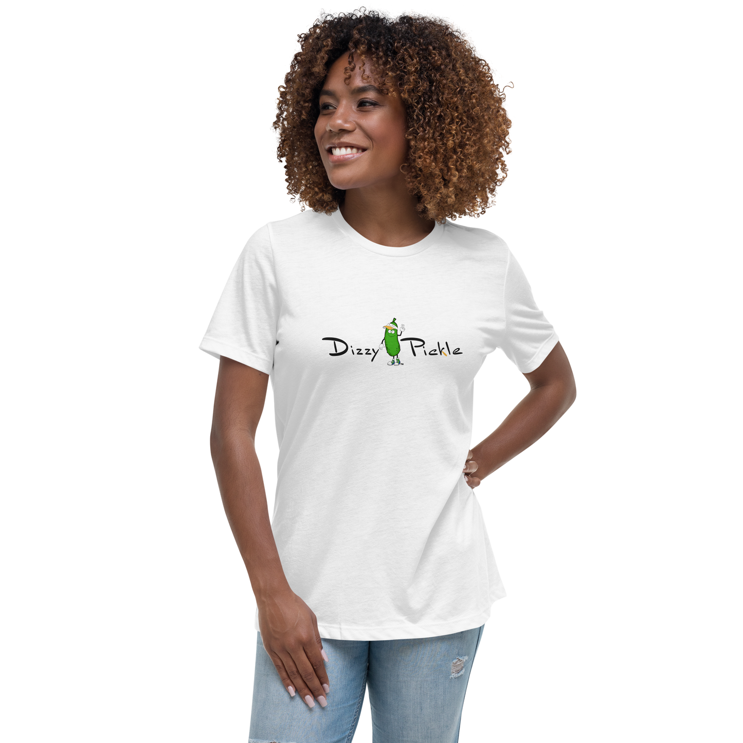DZY P Classic - Women's Relaxed T-Shirt by Dizzy Pickle v2